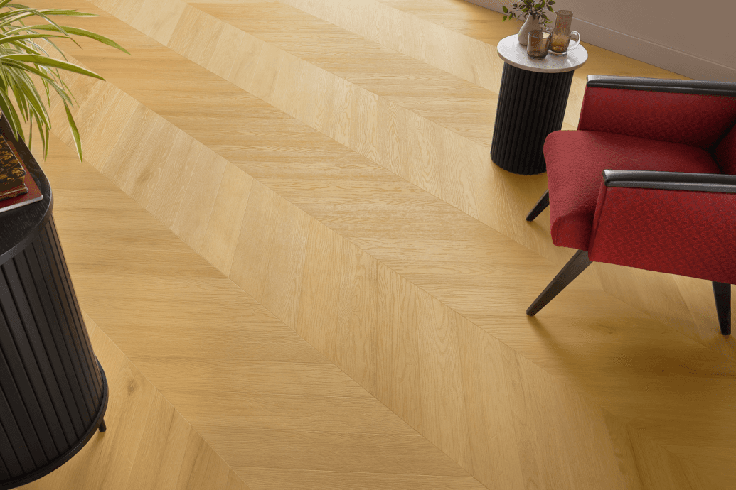 AMARON CHEVRON - Premium Fischgrät Chevron Eiche Honig, Bild 3 von 4