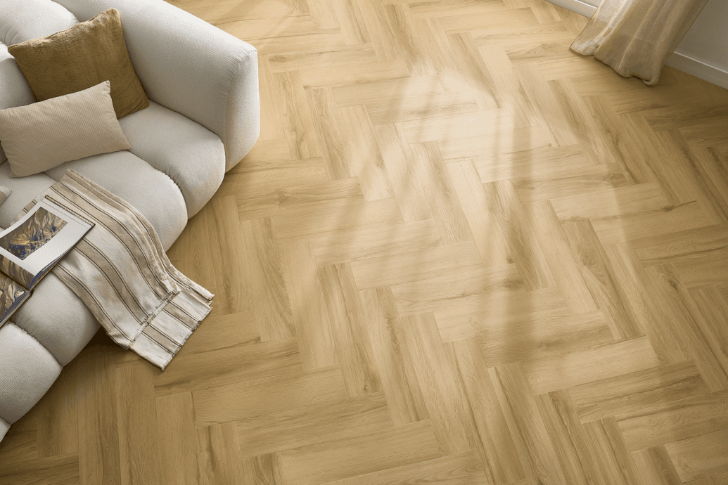 AMARON HERRINGBONE - Fischgrät Eiche PRINCETON