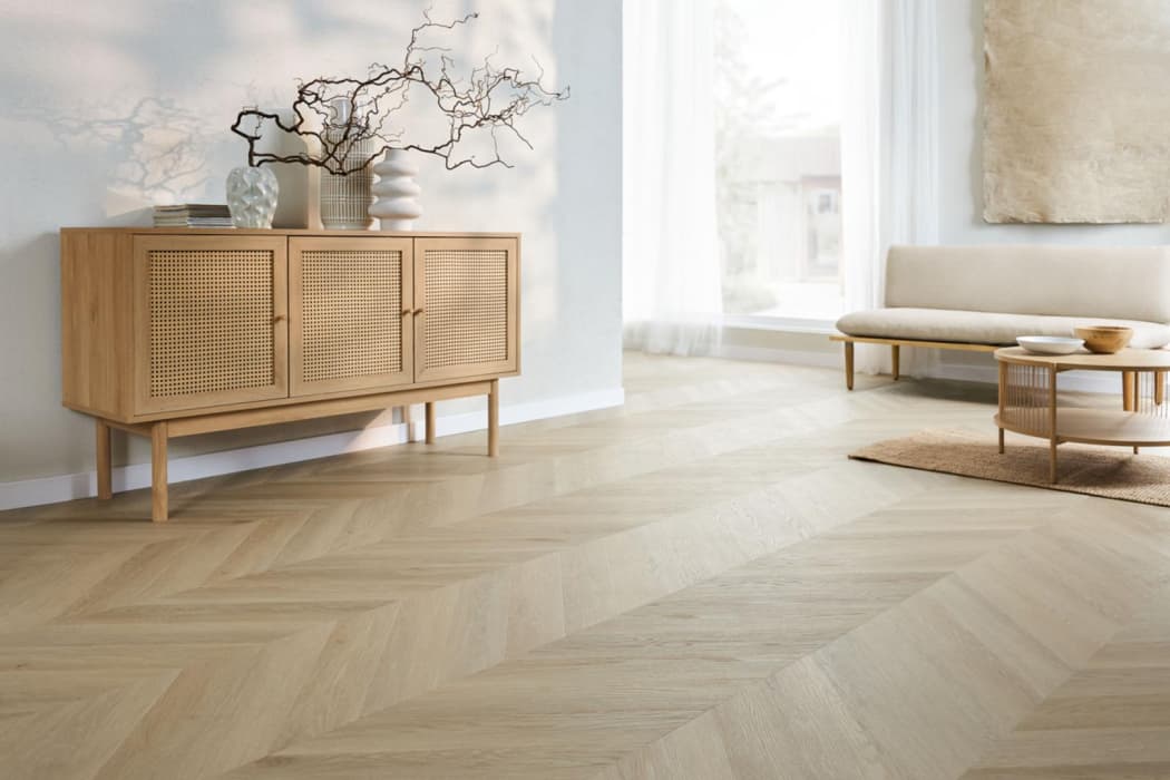 AMARON CHEVRON - Chevron JOHANNES Eiche - Naturholz