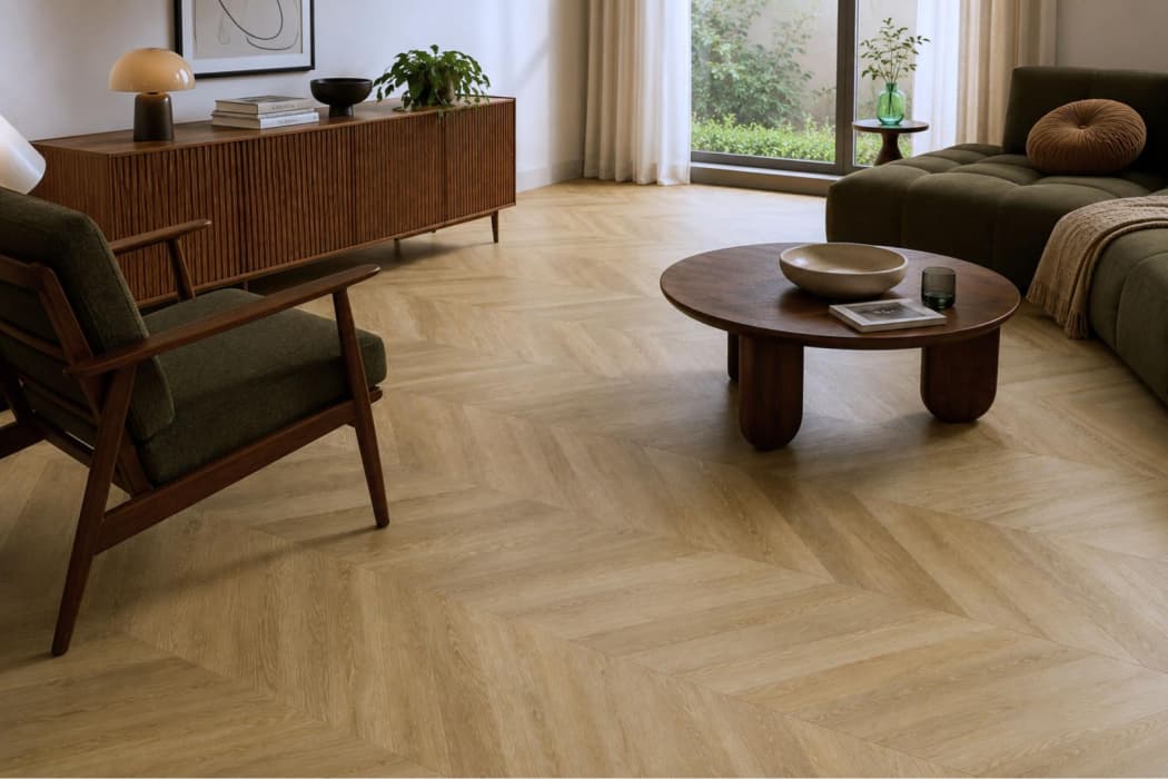 AMARON CHEVRON - Chevron MENOR Eiche - Naturholz