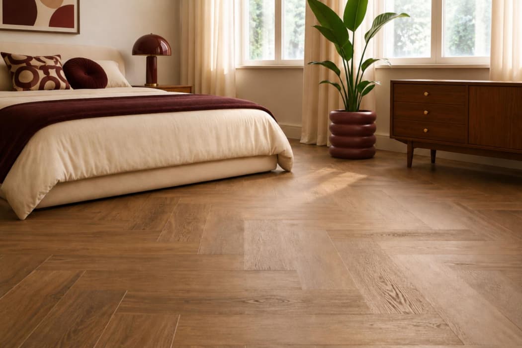 DRYBACK - DB Amaron Herringbone - EICHE ROCHESTER